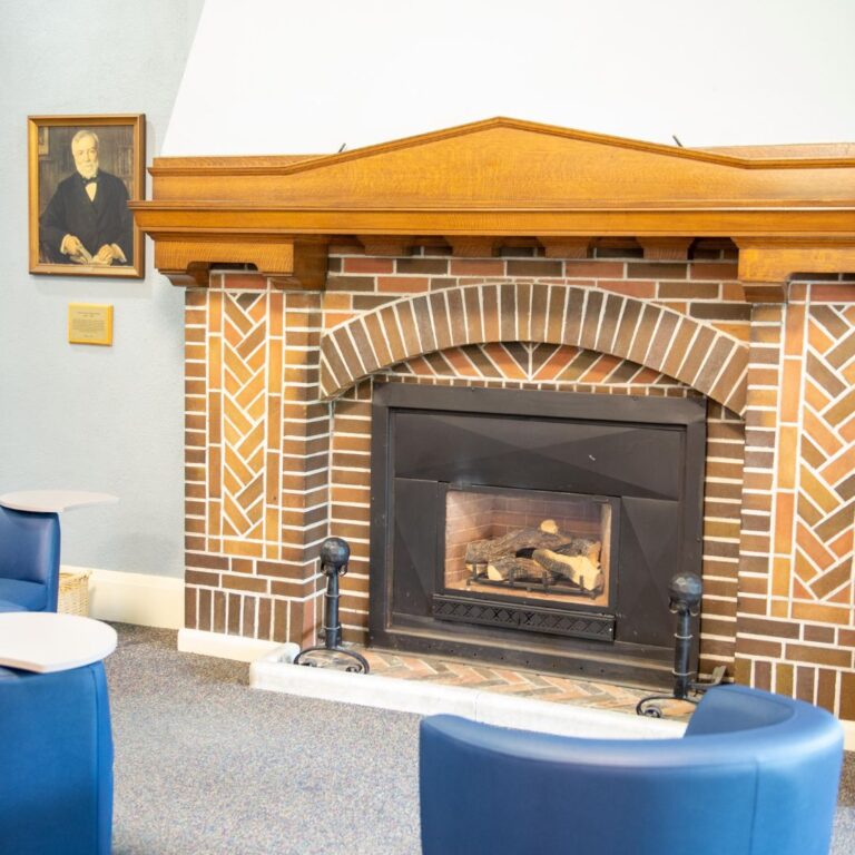 Fireplace in Carnegie