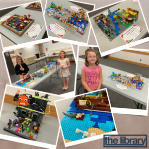 collage of winners of LEGO building competition